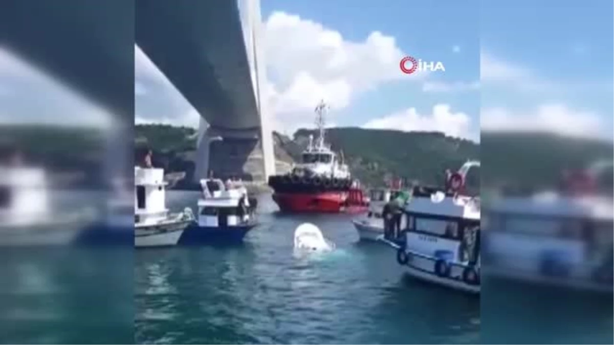 Yavuz Sultan Selim Köprüsü altındaki tekne kazasında vefat sayısı 2\'ye yükseldi