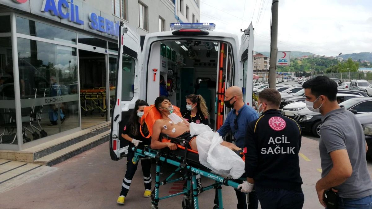 Son dakika haberleri... Akıntıya kapılan çocuk boğulmaktan son anda kurtuldu
