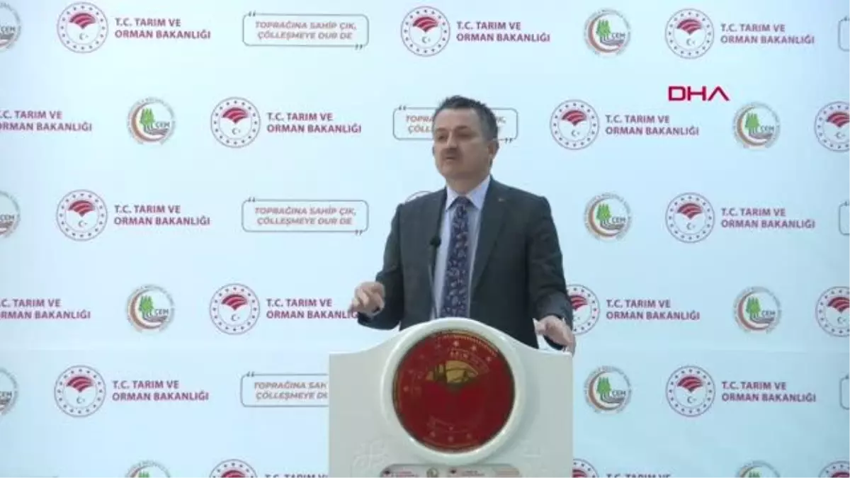 ANKARA BAKAN PAKDEMİRLİ 2023\'E KADAR YER ALTI BARAJINI 150\'YE ÇIKARMAYI HEDEFLİYORUZ