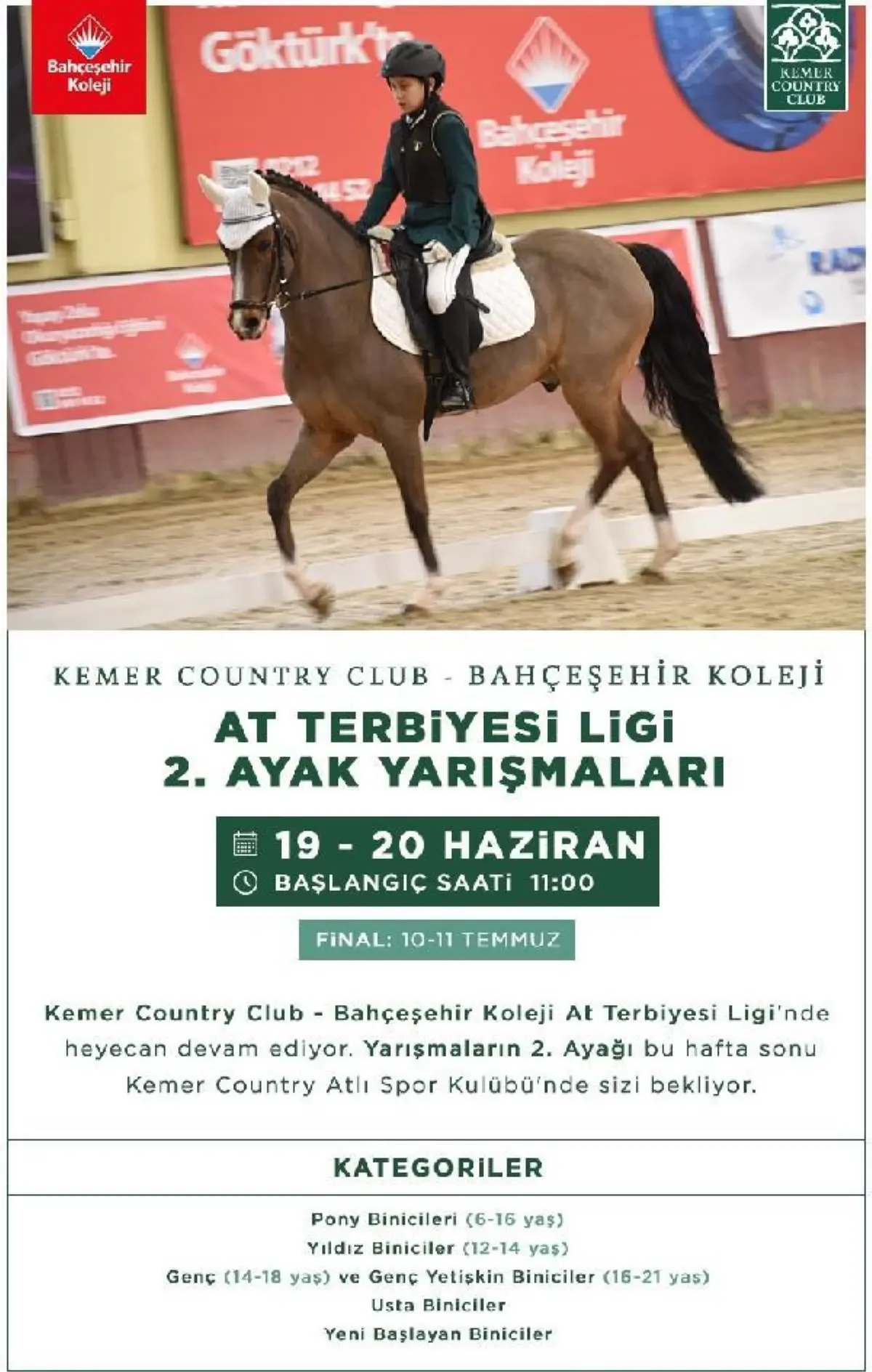 At Terbiyesi Ligi Yarışmaları 2\'nci ayak müsabakaları ile devam ediyor