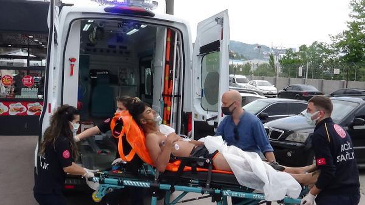 Denizde boğulmaktan kurtarılan Miraç\'ın yaşam savaşı devam ediyor