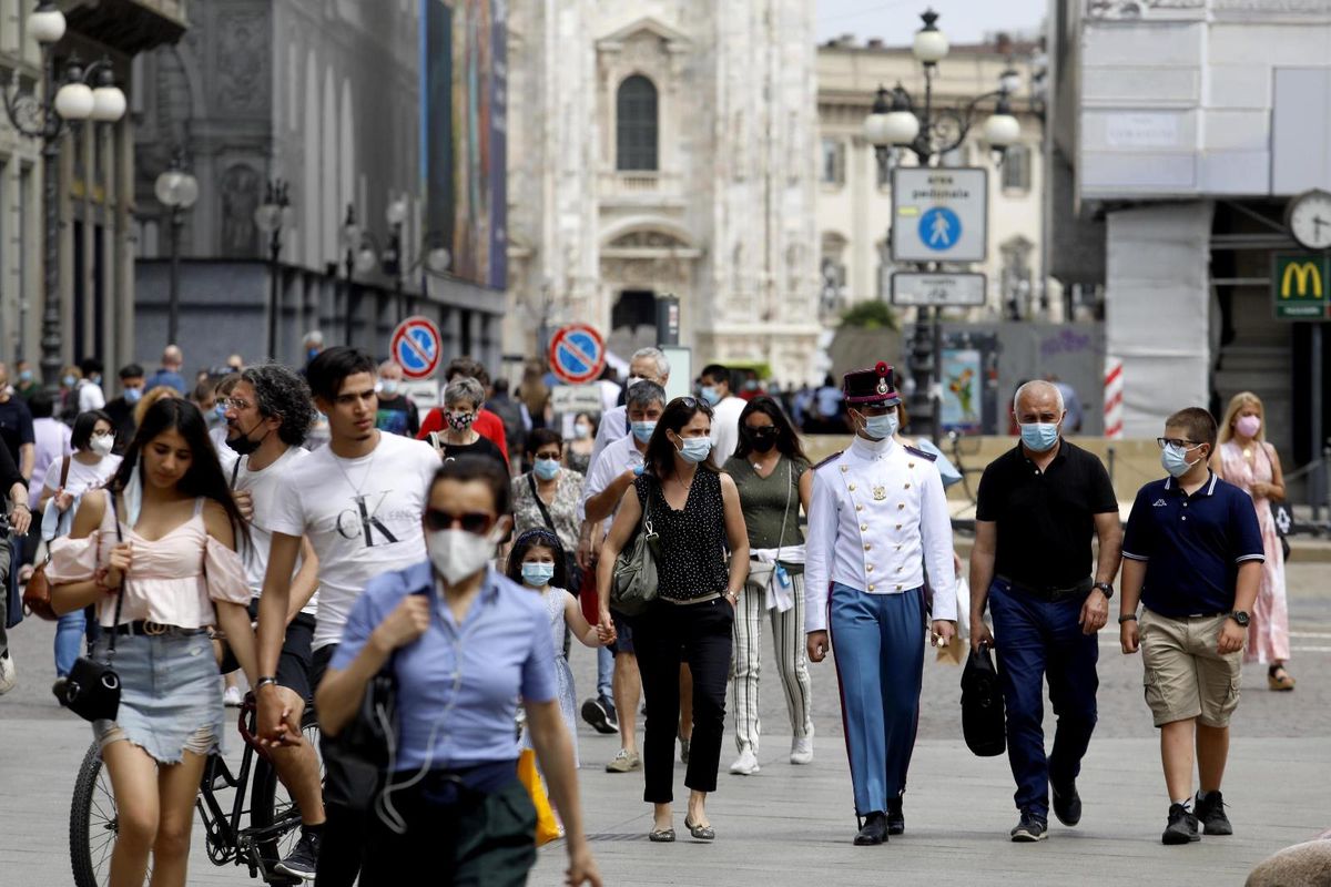 İtalya\'da son 24 saatte 1147 yeni Kovid-19 vakası kaydedildi