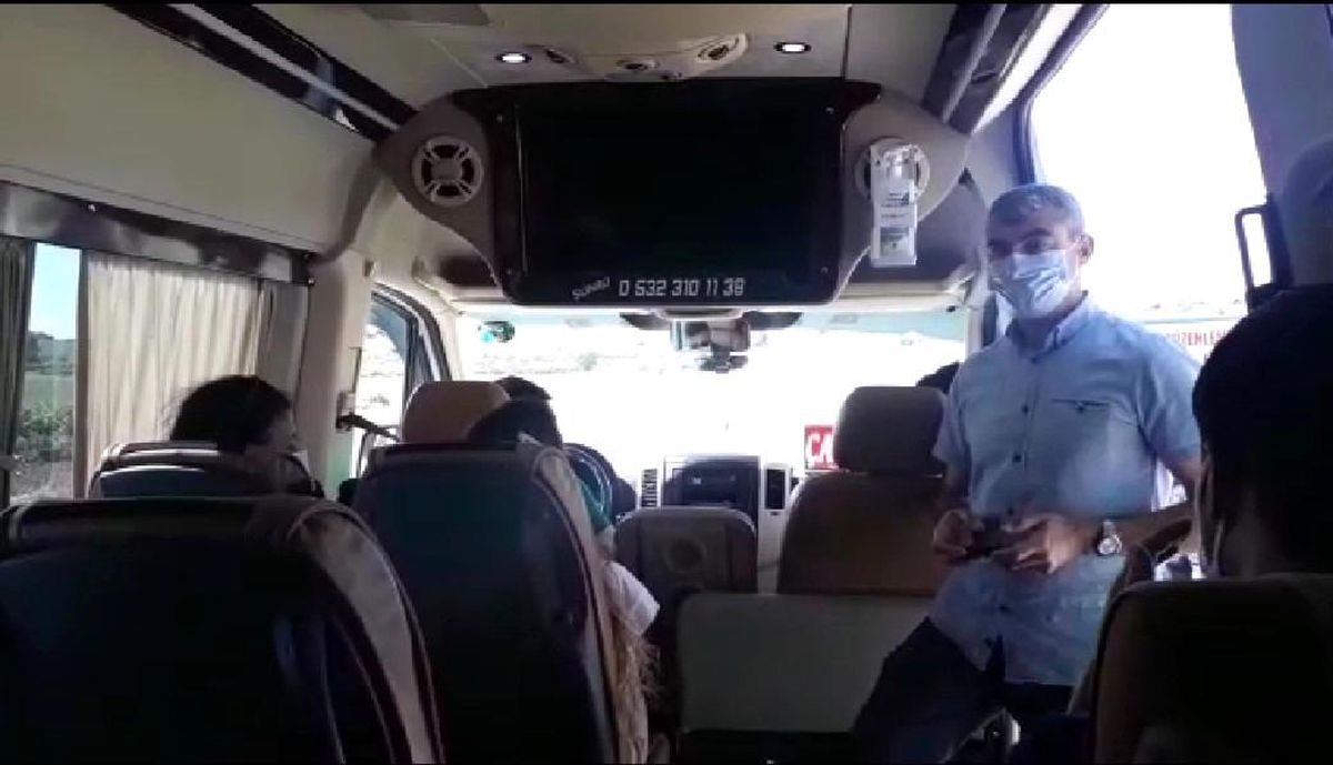 Son dakika haberleri: Jandarma yolcu taşıtlarını yolcu gibi binip denetledi