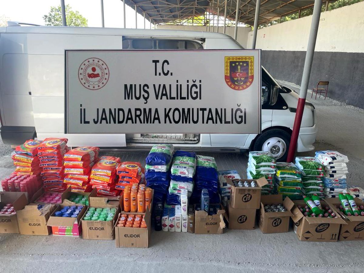 Son dakika haberi! Jandarmadan sahte temizlik malzemesi operasyonu