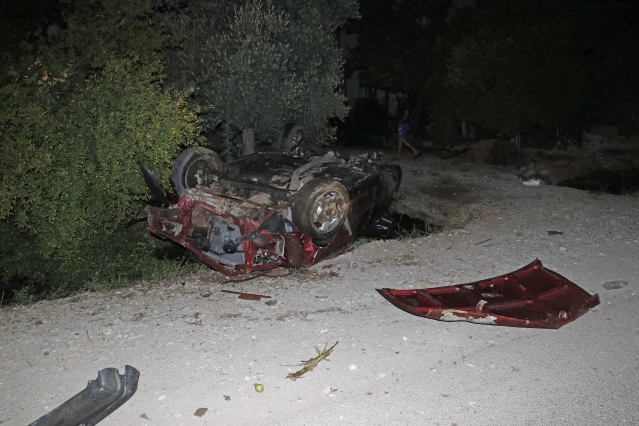 Muğla'da takla atan otomobilin sürücüsü öldü