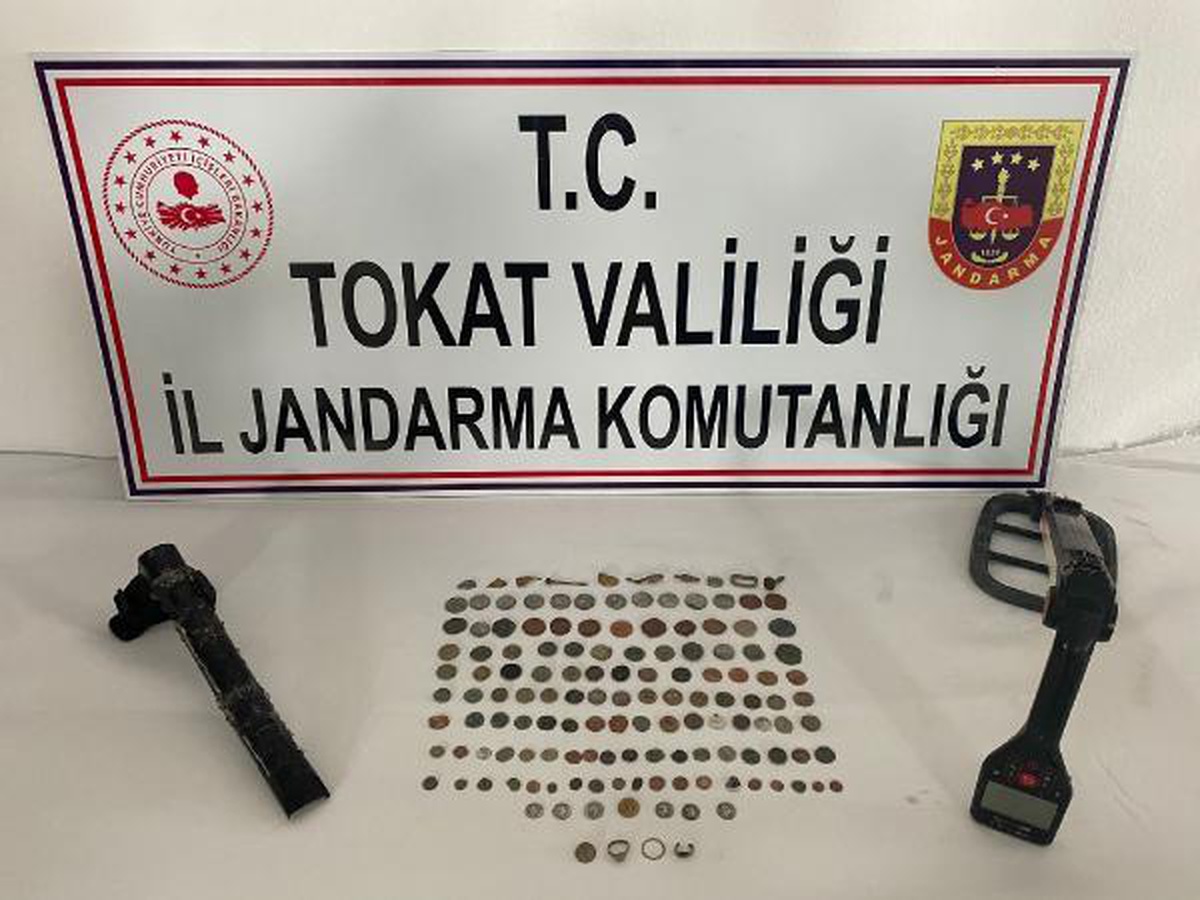 Tokat\'ta, Roma döneminden 155 tarihi eser ele geçirildi