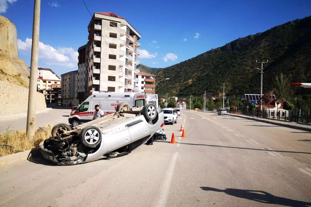 Son dakika haberi | Gümüşhane\'de trafik kazası: 1 yaralı