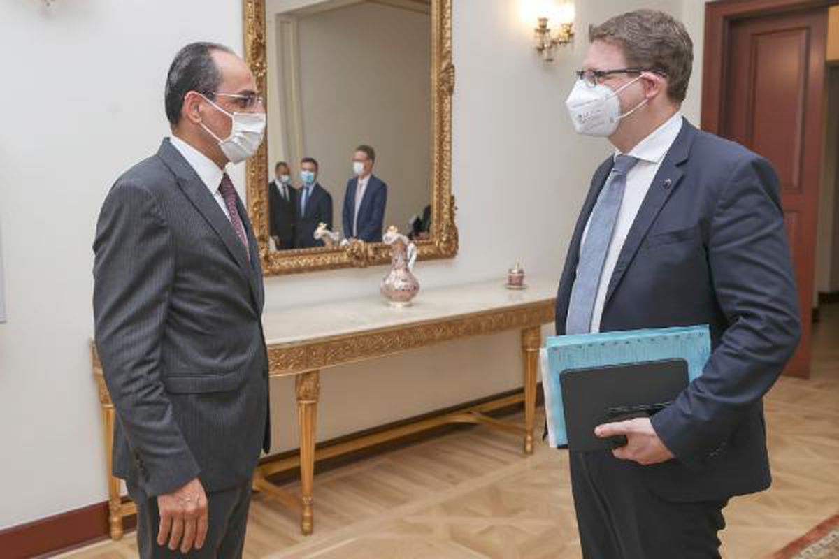 İbrahim Kalın AB Komisyonu Kabine Şefi Björn Seibert ile görüştü