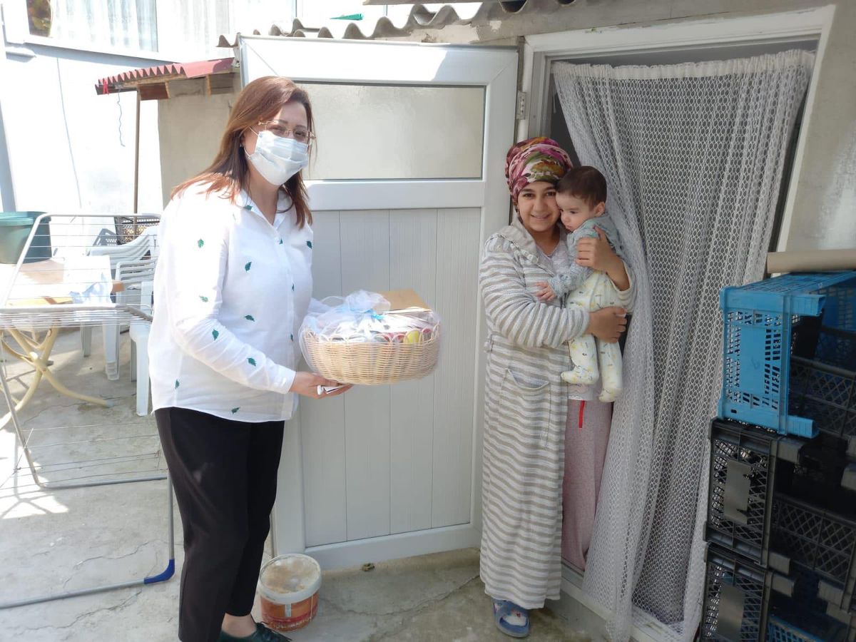 Keşan\'da "Hoş Geldin Bebek" Projesi kapsamında 240 aile ziyaret edildi