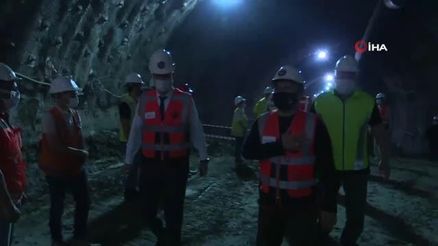 Ordu Çevre Yolu'ndaki 1280 metrelik tünelde ışık görüldü