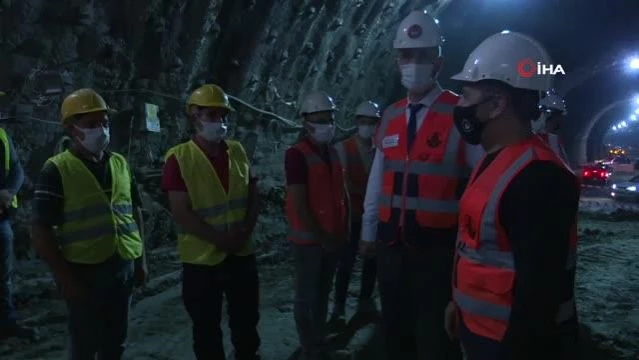 Ordu Çevre Yolu'ndaki 1280 metrelik tünelde ışık görüldü
