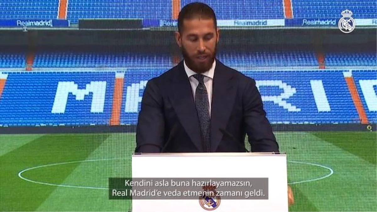 Sergio Ramos, Real Madrid’e Gözyaşlarıyla Veda Etti