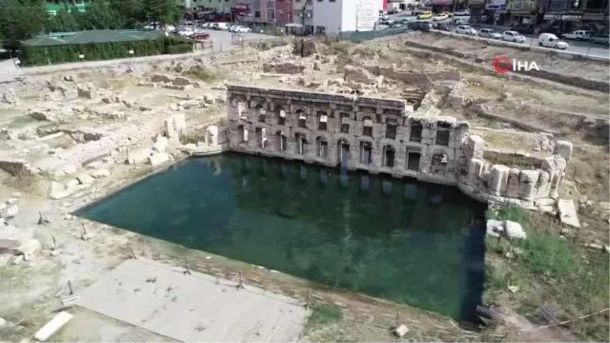 Yozgat\'taki Basilica Therma Roma Hamamında kazı ve temizleme çalışması yeniden başlatıldı