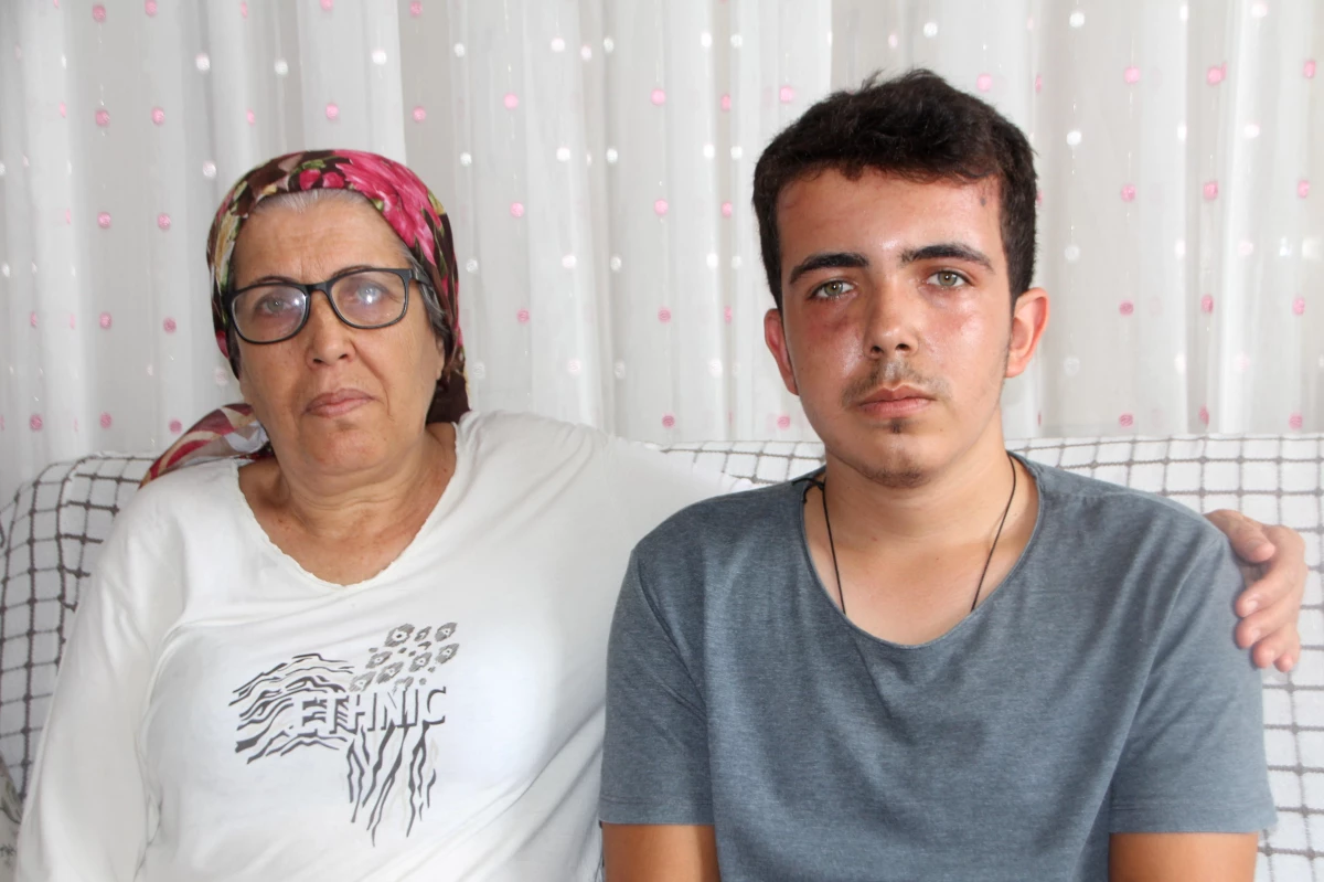 Antalya\'da epilepsi hastası gencin darbedilmesi güvenlik kamerasınca kaydedildi