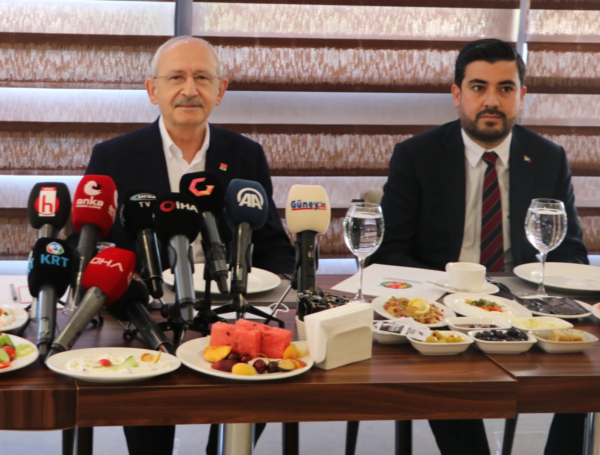 CHP Genel Başkanı Kılıçdaroğlu, Gaziantep\'te basın mensuplarıyla buluştu Açıklaması