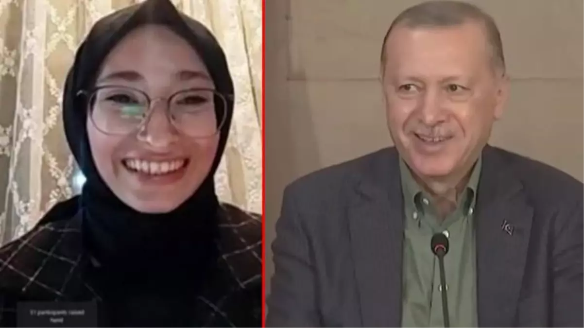 Gülümseten yanıt! Cumhurbaşkanı Erdoğan\'dan sağlığını soran genç kıza: Yıkılmadık, ayaktayız