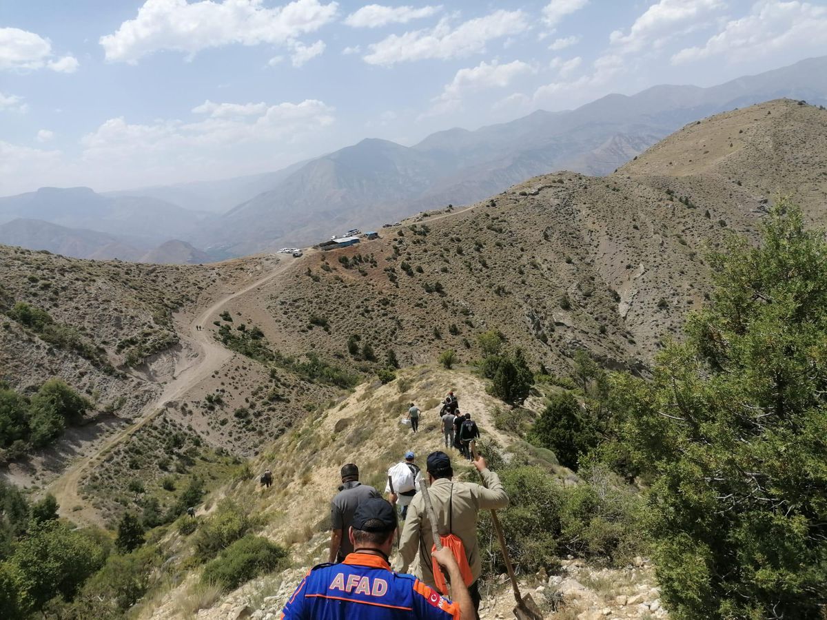 Erzurum\'da dağlık arazide erkek cesedi bulundu