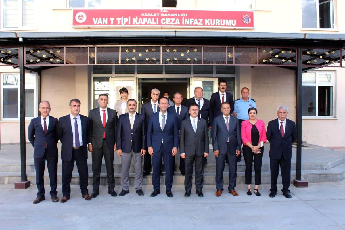 Genel Müdür Yılmaz, Van Ceza İnfaz Kurumları Kampüsünde incelemede bulundu