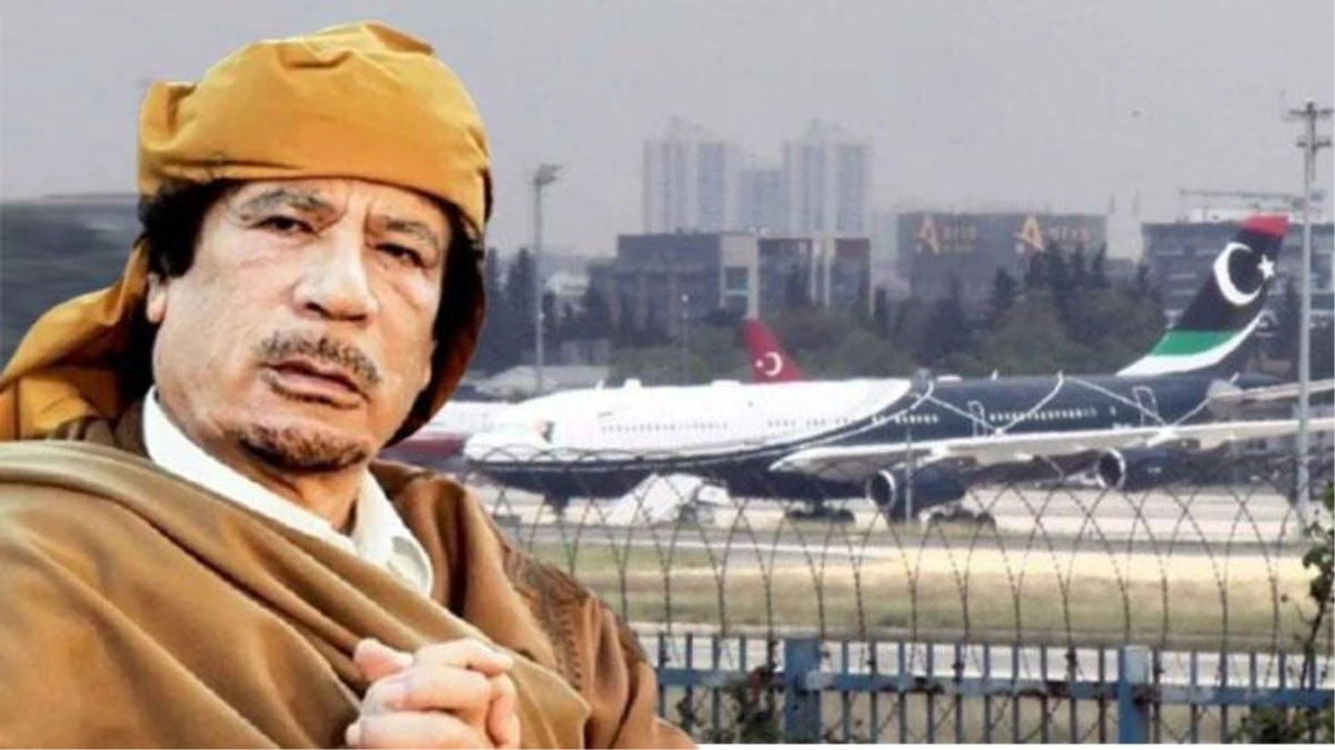 Kaddafi\'nin uçağı, İstanbul\'daki bakımlarının ardından Libya\'ya uçtu