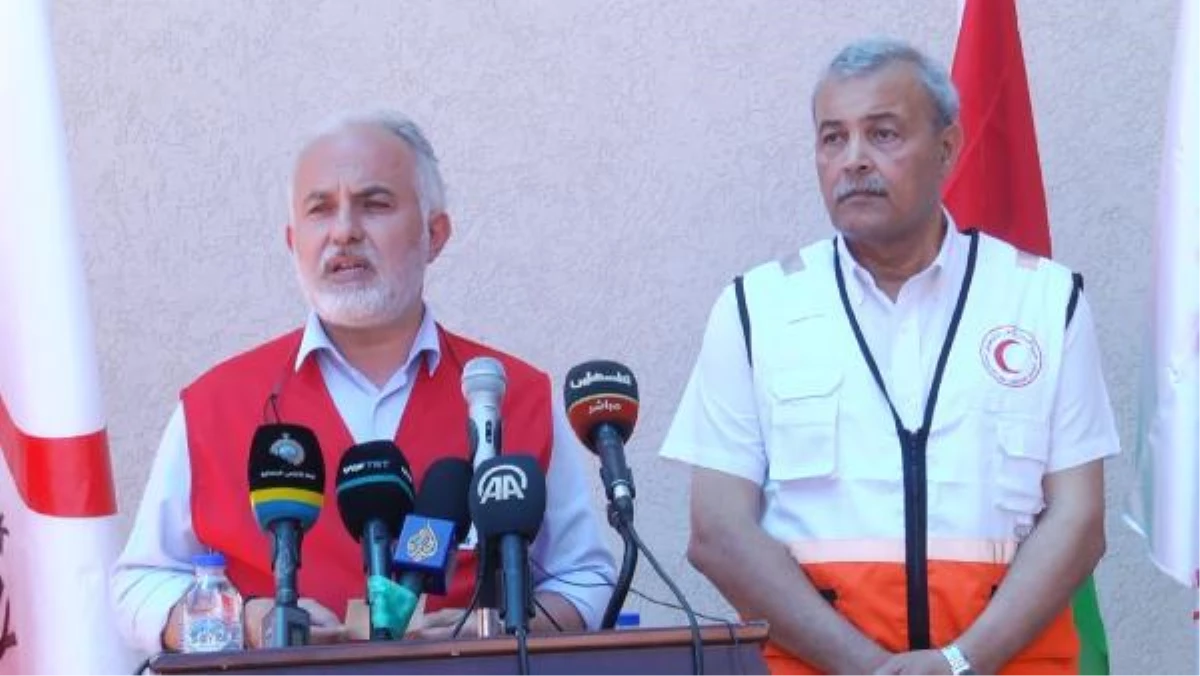 Türk Kızılay Genel Başkanı Kerem Kınık, Gazze\'de lojistik merkezinin açılışına katıldı Açıklaması