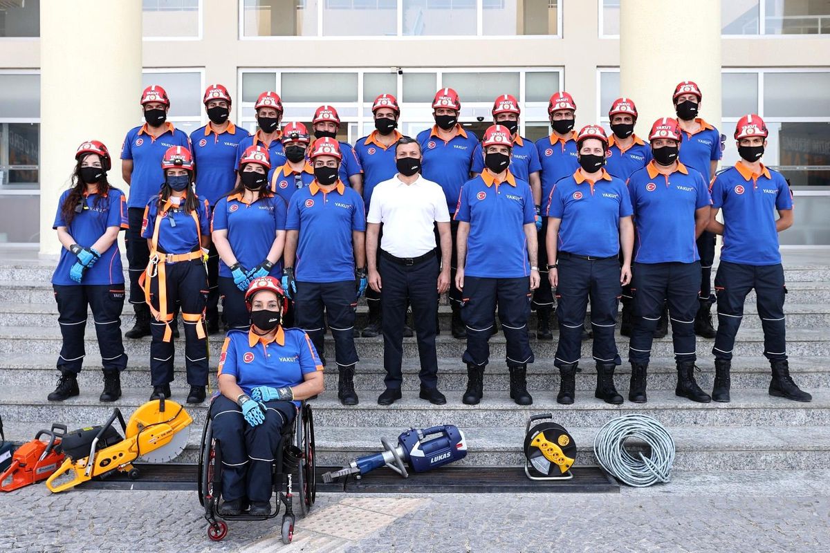 Yüreğir Belediyesi arama kurtarma timi kurdu