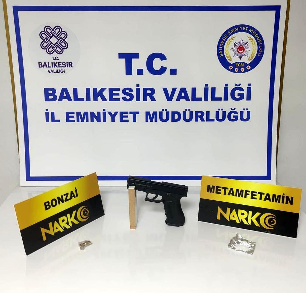 Balıkesir\'de polisten son 1 haftada 72 şahsa gözaltı