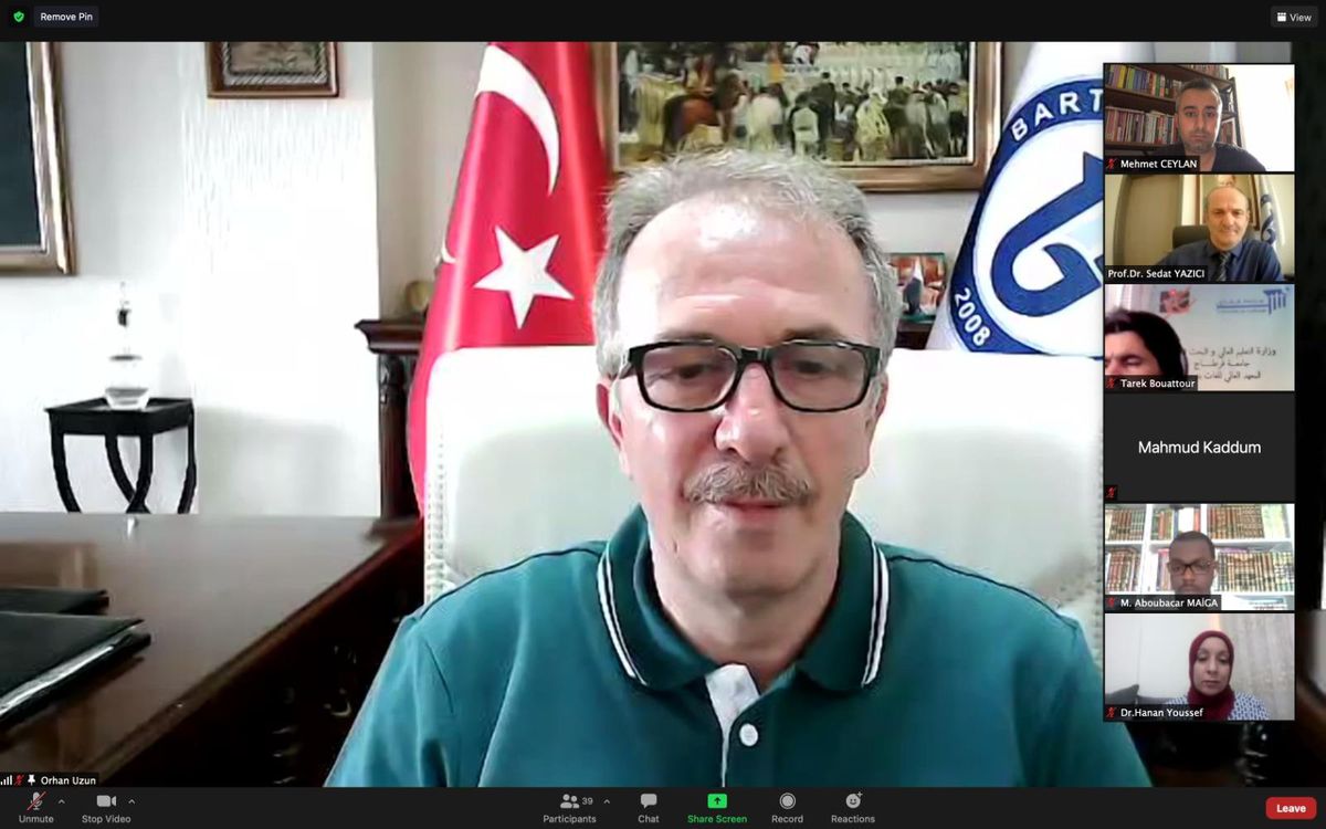 Bartın Üniversitesinden çevrim içi "Pandemi Sürecinde Yabancı Dil Öğretimi Uluslararası Kongresi"