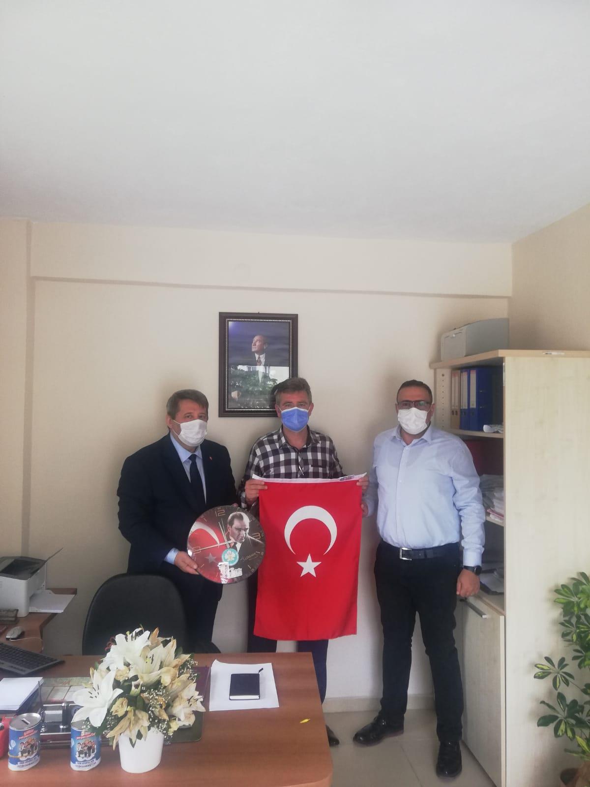 Büyükşehir\'den yeni muhtara hayırlı olsun ziyareti