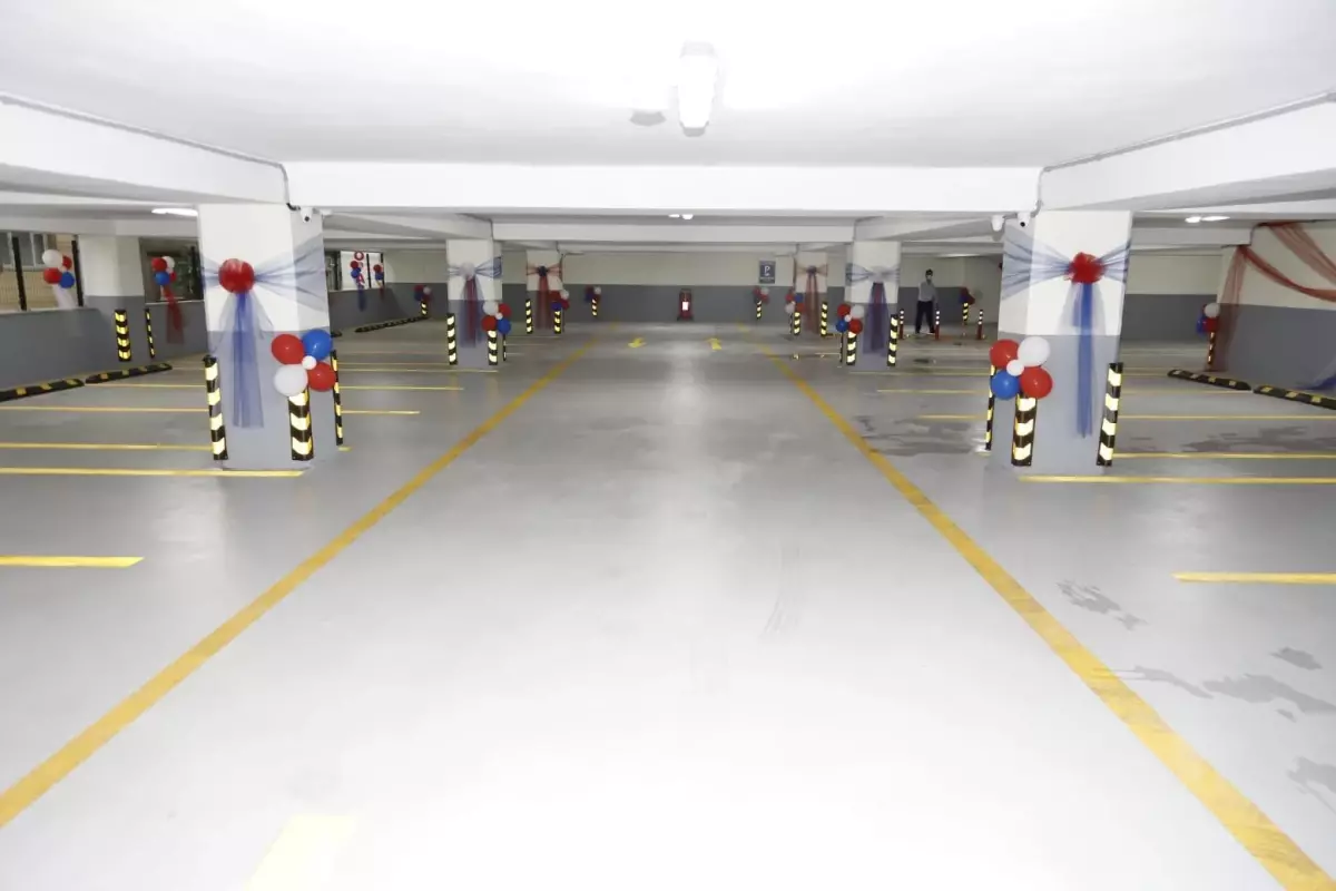Çeliktepe K- Park Katlı Otopark\'ı yepyeni görünümüyle hizmete açıldı