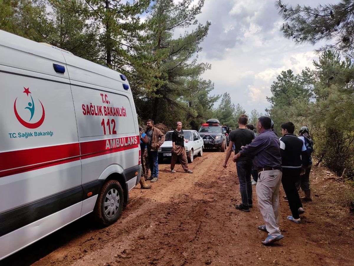 Kekik tarlasına yıldırım isabet etti: 2\'si ağır 6 yaralı