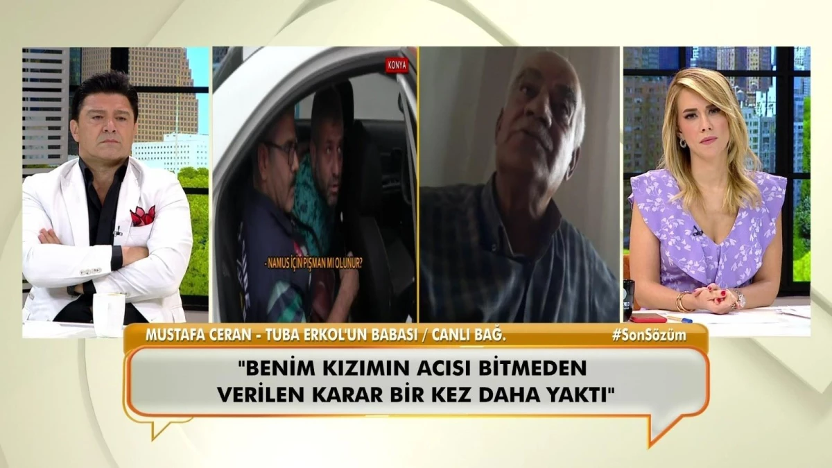 Eşi tarafından öldürülen Tuba Erkol\'un babası Mustafa Ceran konuştu
