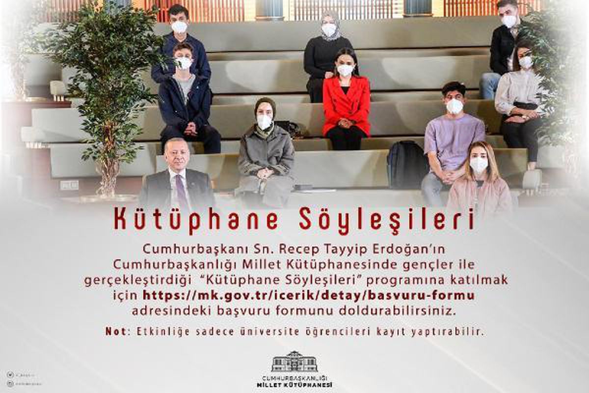 \'Kütüphane Söyleşileri\' programı için başvurular başladı