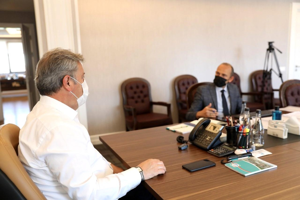 Mimarsinan\'a kurulacak yeni kurban pazarının hazırlıkları devam ediyor