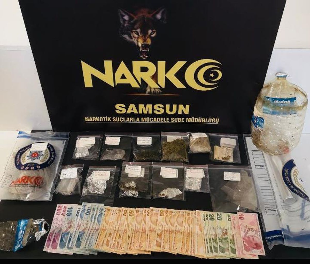 Son dakika haberleri... Samsun\'da düzenlenen "torbacı" operasyonunda gözaltına alınan 4 kişiden 1\'i tutuklandı