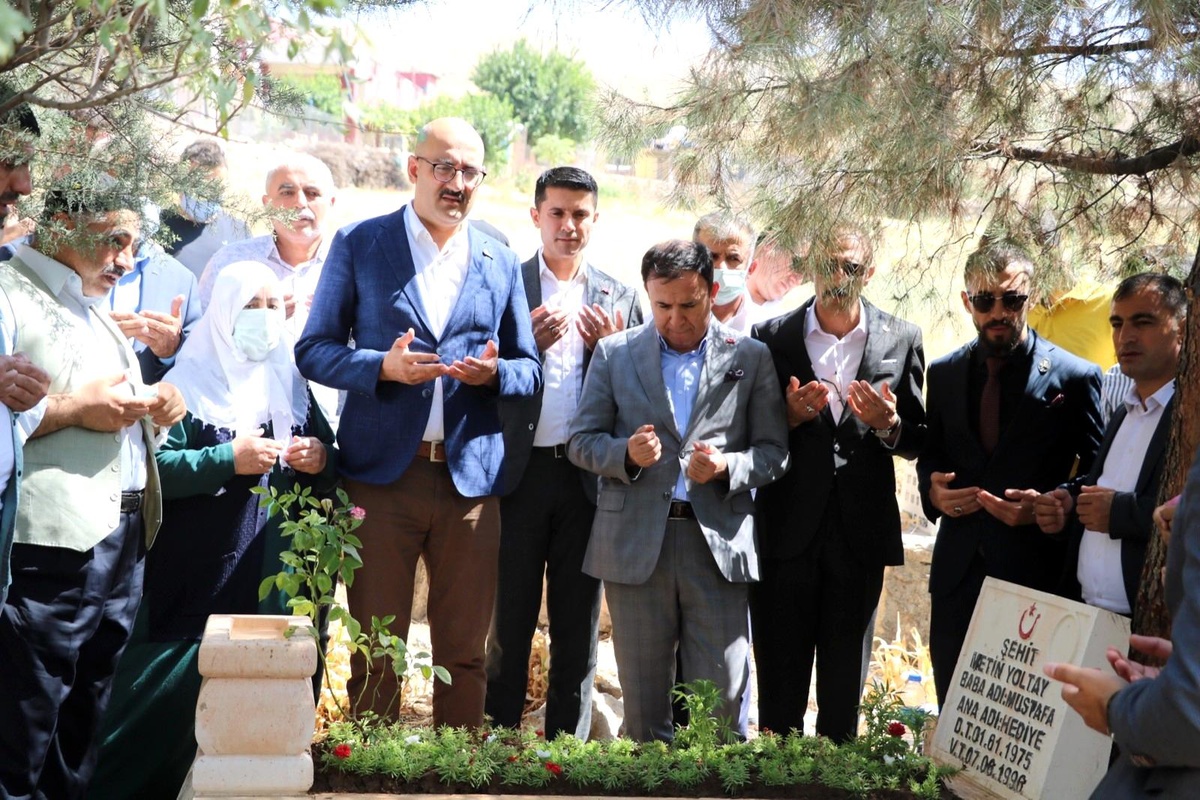 Son dakika haberi! Siirt\'te şehit mezarları yenilendi, Şehitler Çeşmesi açıldı