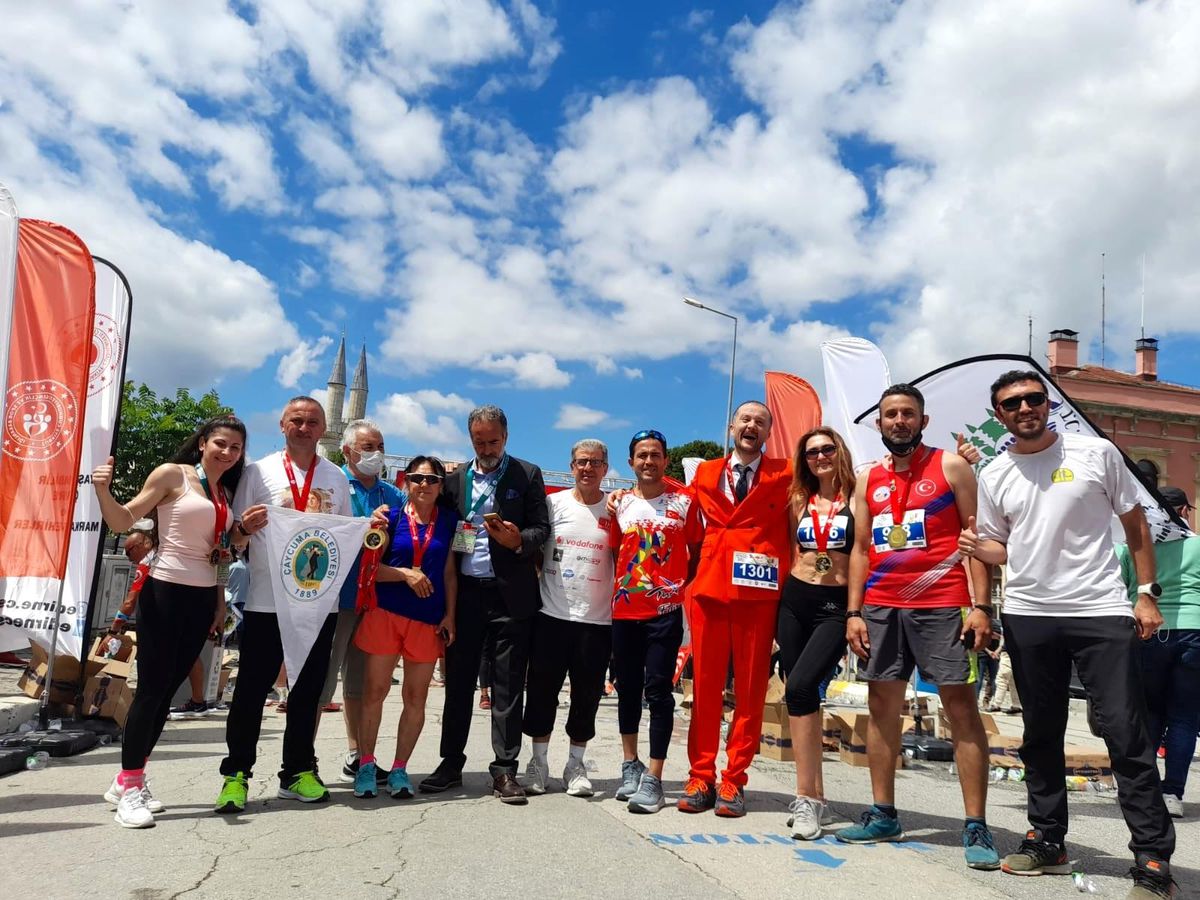 Sınırsız Dostluk Maratonu\'nda Çaycuma\'yı temsil ettiler