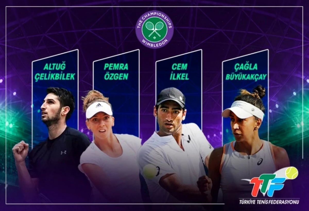 Wimbledon elemelerinde 4 Türk tenisçi mücadele edecek