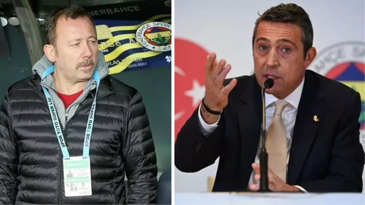 Ali Koç, Sergen Yalçın\'ı aradı: İmza atma, biraz bekle