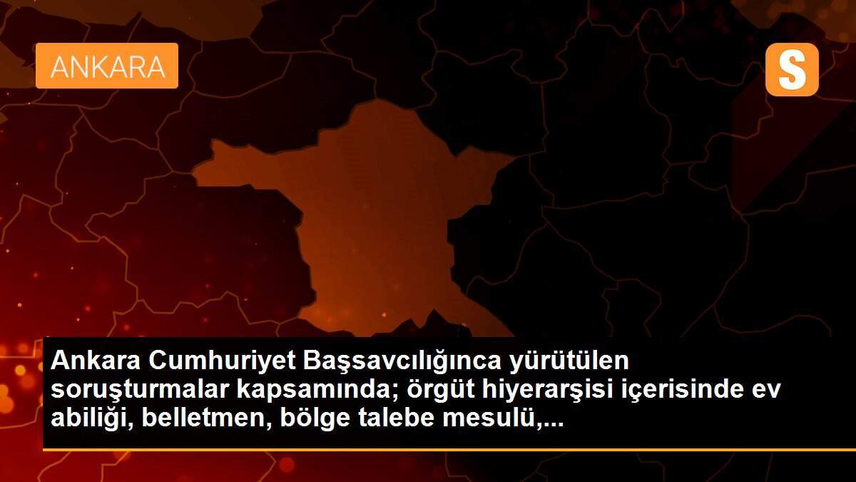 Başkentteki FETÖ operasyonunda 11 şüpheliye gözaltı kararı çıktı