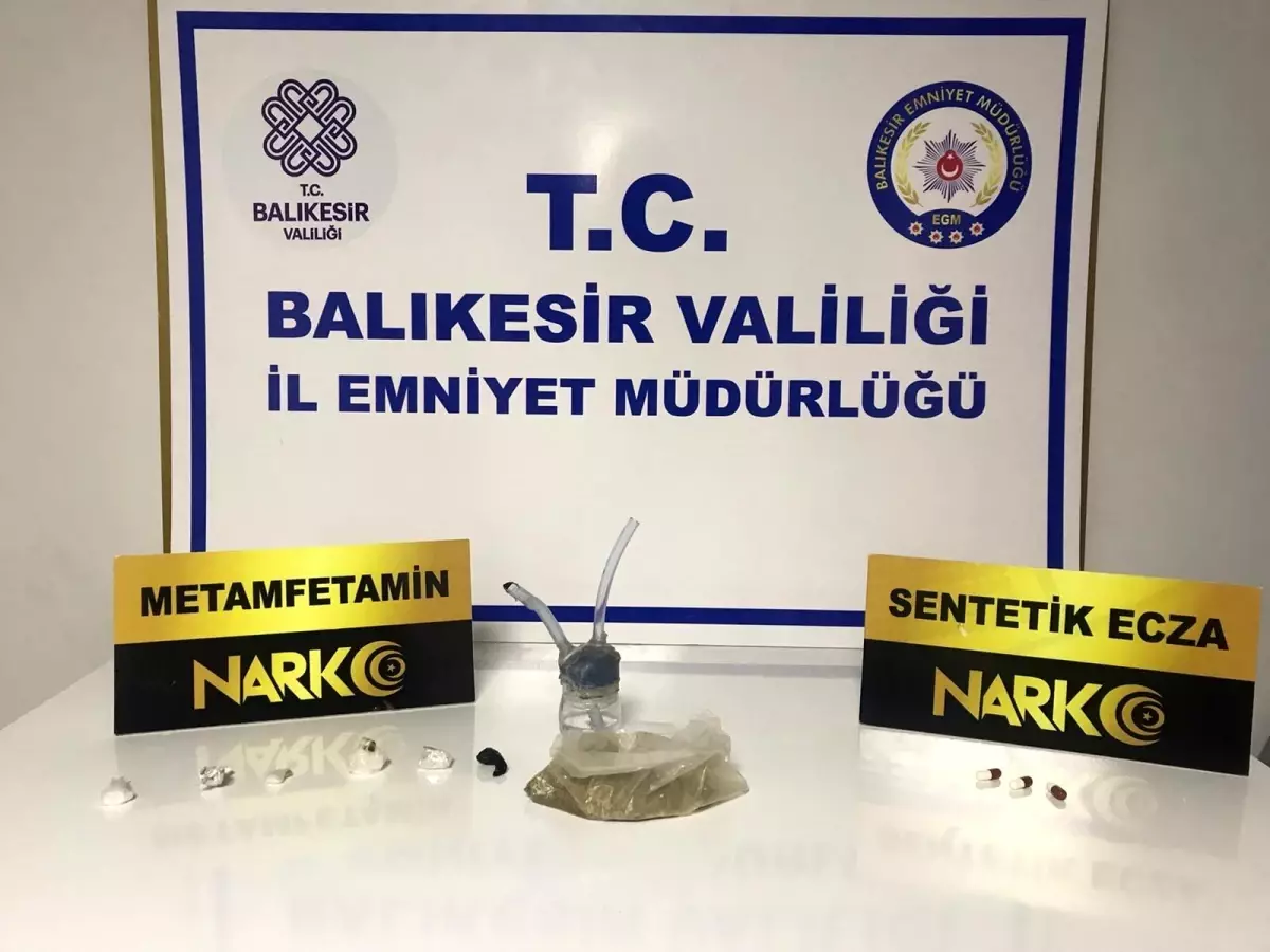 Balıkesir polisinden 11 şahsa uyuşturucu operasyonu