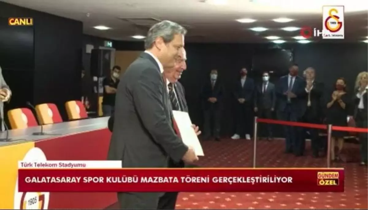 Burak Elmas mazbatasını aldı