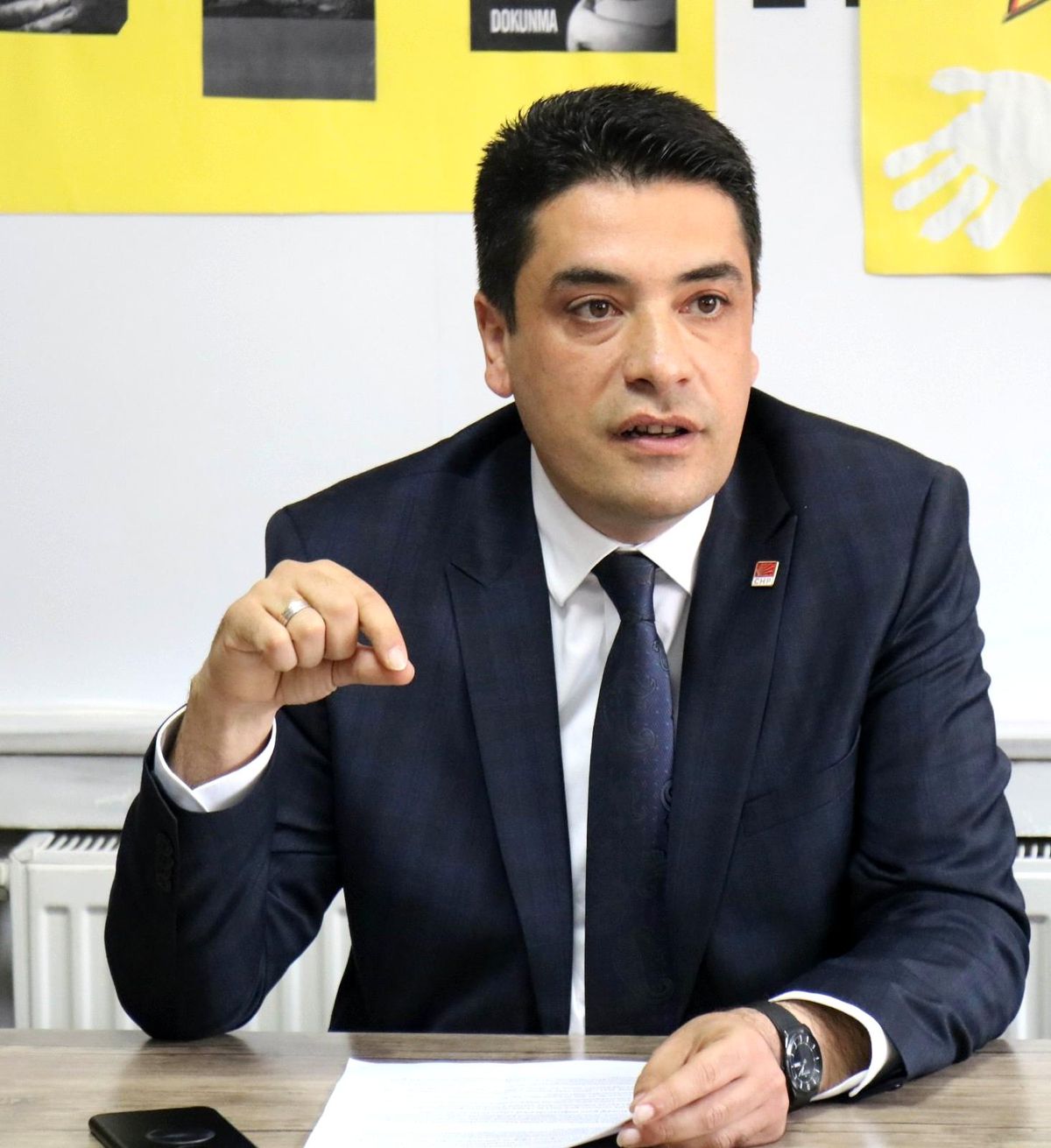 CHP İl Başkanı Genç\'den halka aşı çağrısı Açıklaması