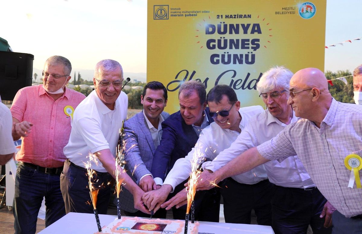 Dünya Güneş Günü Mezitli\'de kutlandı