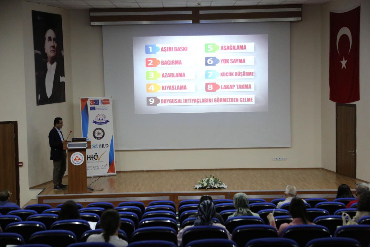 ERÜ\'de çocuk istismarını önlemeye yönelik program başlatıldı