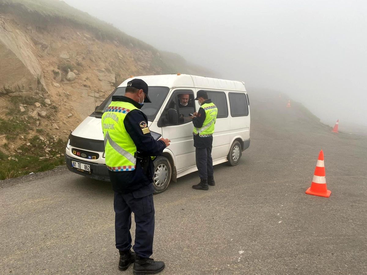 Giresun\'da jandarma ekipleri alkol denetimi gerçekleştirdi