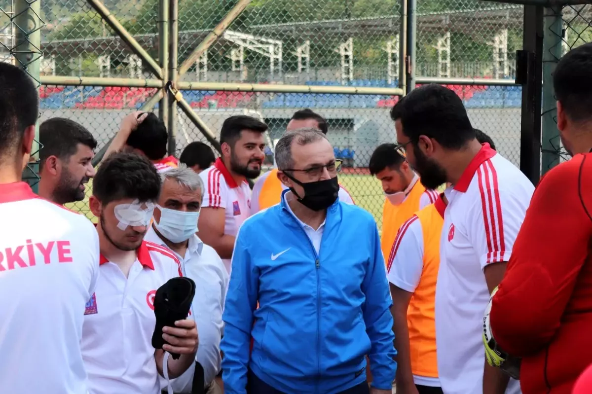 Görme Engelliler Milli Takım kampı devam ediyor