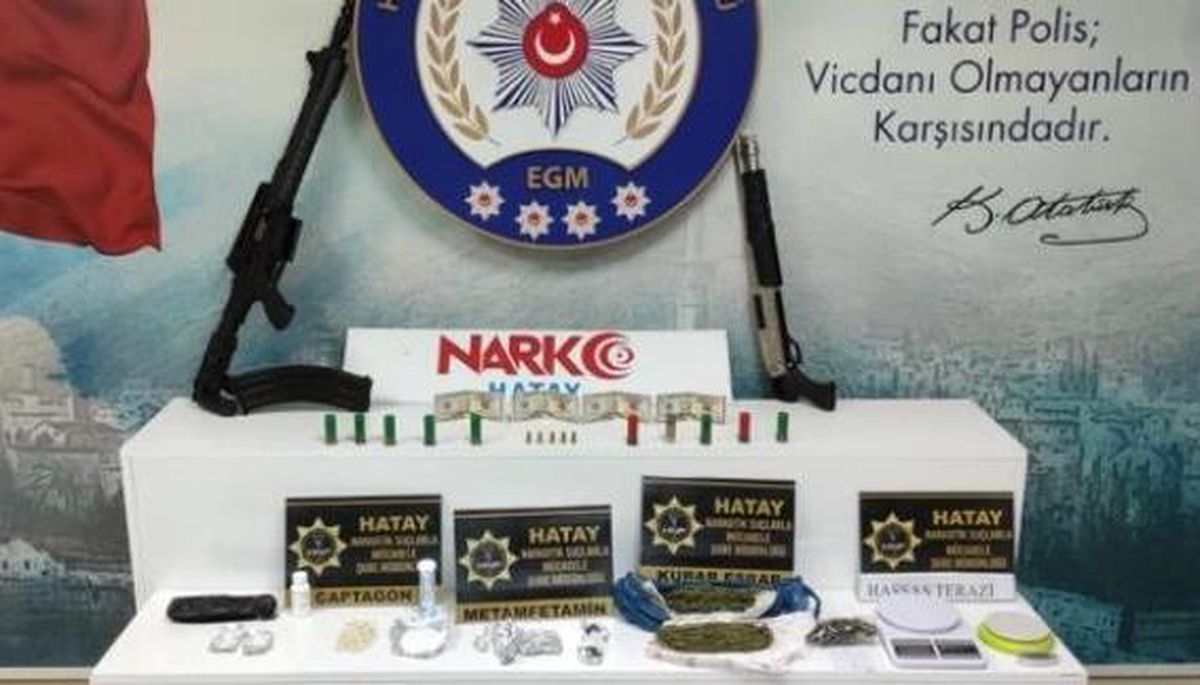 Son dakika haberi... Hatay\'da uyuşturucu operasyonunda 5 şüpheli yakalandı