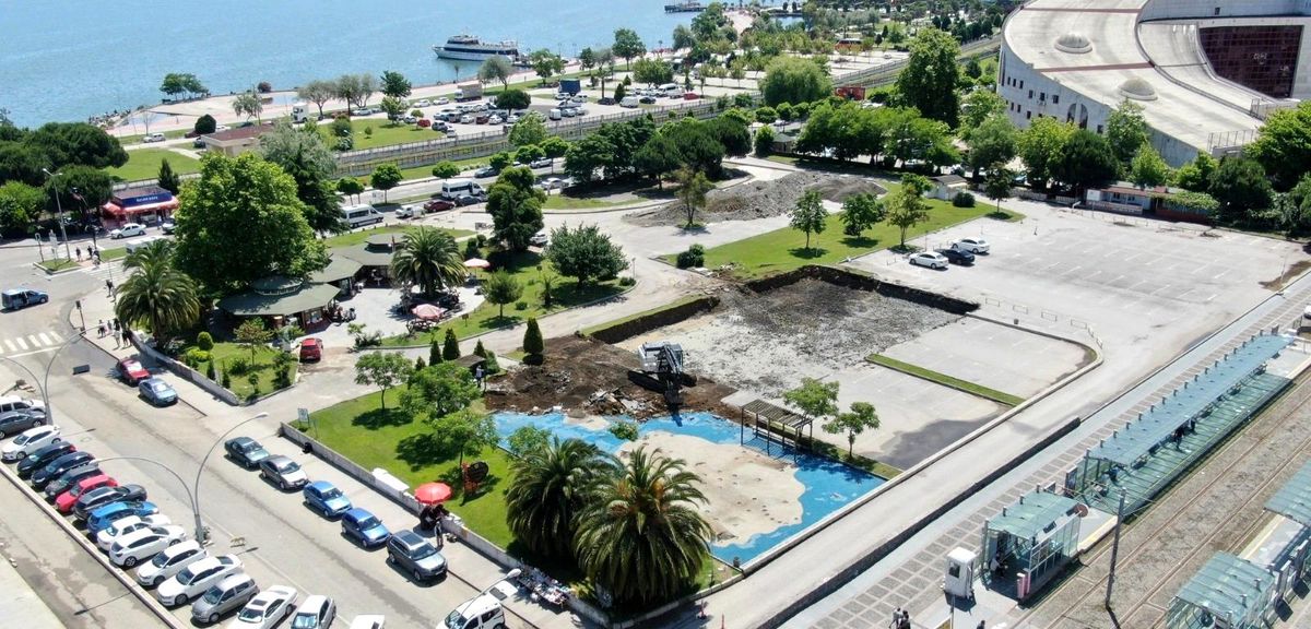 "İlçe Toplu Ulaşım Transfer Merkezi" inşaatı başladı