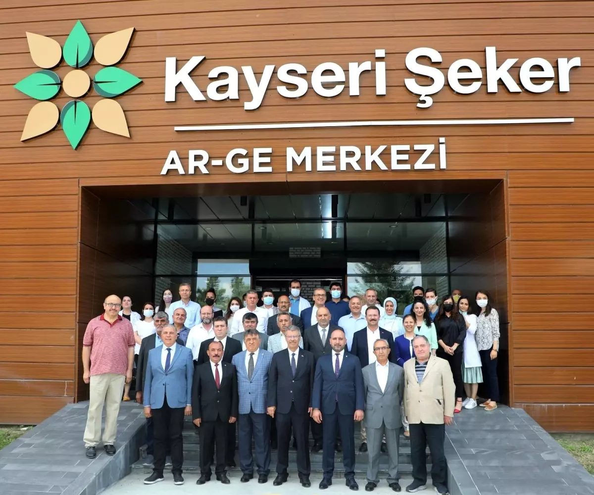 Kayseri Ticaret Borsası heyeti Kayseri Şeker\'de