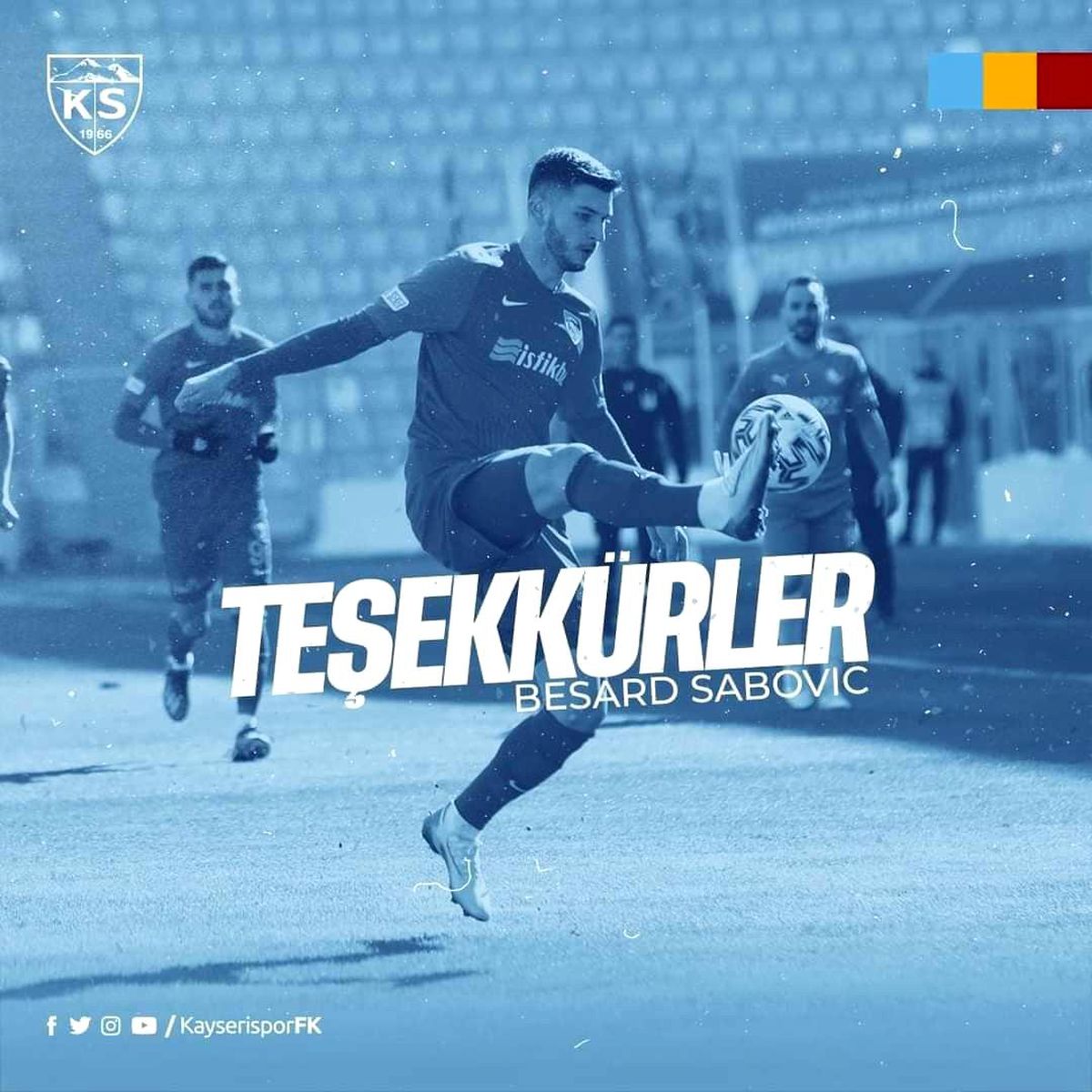 Son dakika haberi | Kayserisporlu Sabovic Rus ekibi Khimki\'ye transfer oldu